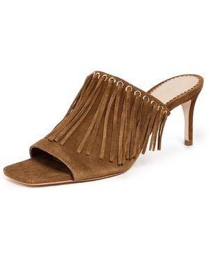 Cinq À Sept Sabrina Fringe Mules - Multicolor