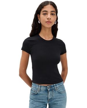 James Perse Short Sleeve Sport Tee - Black