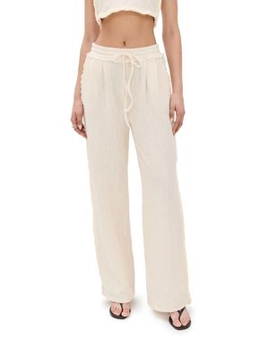 Rangel Lais Pants - White