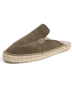 Manebí Suede Traveller Mule Espadrilles - Multicolour