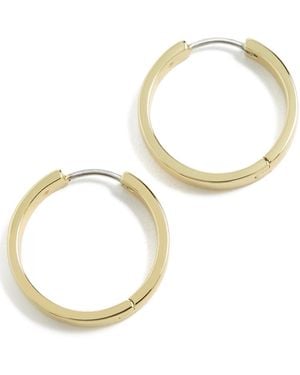 Gorjana Rose Hoops - Black