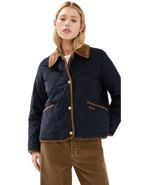 Barbour Emilia Quilt Barn Jacket - Blue