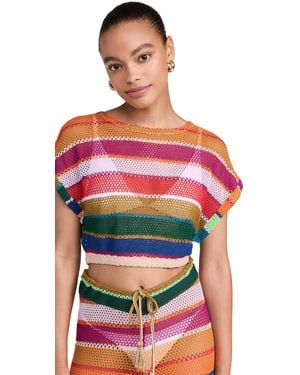 PQ Swim Renee Crop Top - Red