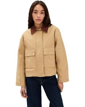 Rag & Bone Nonie Cotton Jacket - Blue
