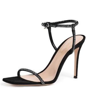 Gianvito Rossi Mayfair Crystal Pumps - Black