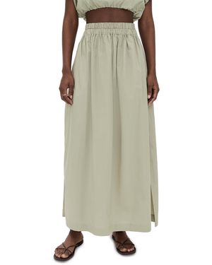 Mikoh Swimwear Delia Skirt - Green