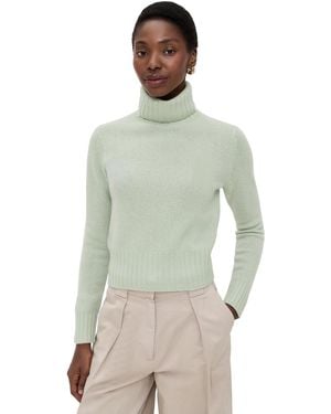 White + Warren Cashmere Featherweight Turtleneck - Multicolour