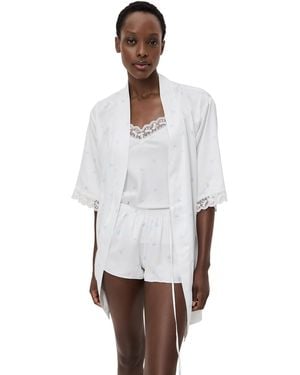 Flora Nikrooz Sabrina 3 Piece Pyjama Set - White