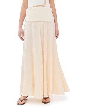 Johanna Ortiz Light And Sound Ankle Skirt - Natural