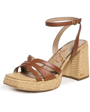 Sam Edelman Reese Platform Sandals - Black