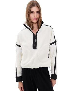 Fp Movement Mountain High Half-Zip Fleece - White