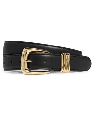 Veronica Beard Arch Belt - Black