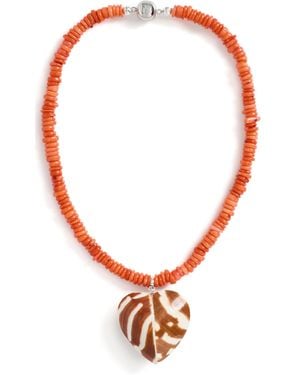 Julietta Tigre Necklace - Red