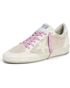 Golden Goose Ballstar Suede Star Sneakers - Multicolor