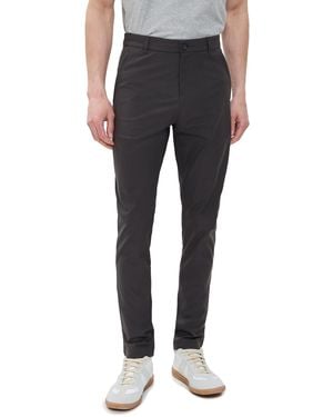 Reigning Champ Stretch Warp Knit Coach's Slim Pants - Black
