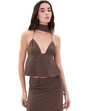 Lioness Play On Halter - Red