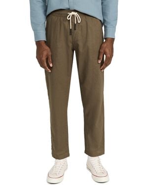 Oas Linen Pants - Green
