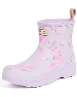 HUNTER Hunter X Loveshackfancy Play Short Rain Boots - White