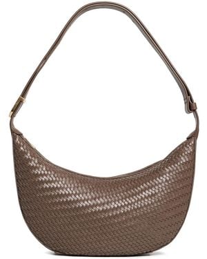 Vince Eris Small Hobo Shoulder Bag - Grey