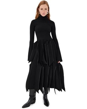 A.W.A.K.E. MODE A. W.A. K.E. Mode Dress With Panels - Black