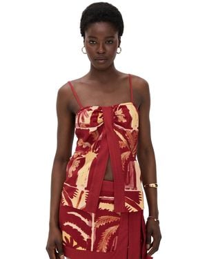 Seven Wonders Catriona Top - Red