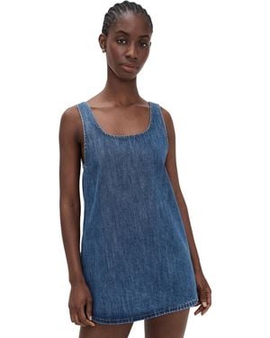Parker Denim Mini Dress - Blue