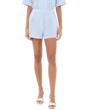 STAUD Gabi Shorts - Blue