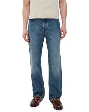 Alex Mill Am Relaxed Straight 5 Pocket Jeans - Blue