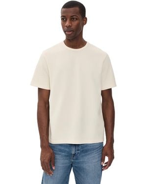 FRAME Jacquard Stripe Tee - Blue