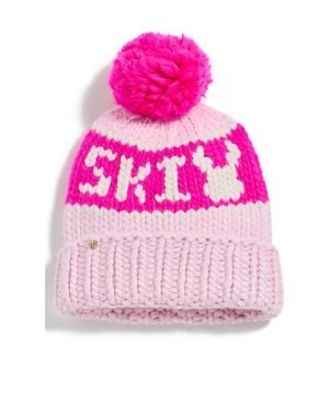 Lele Sadoughi The Ski Bunny Beanie - Pink