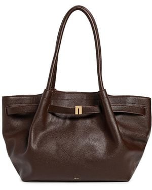 JW PEI Hana Faux Leather Medium Tote Bag - Brown