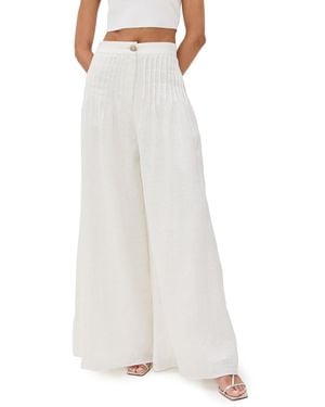 AZULU Posey Pants - White