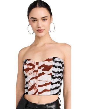 Studio 189 Cotton Bustier - Black