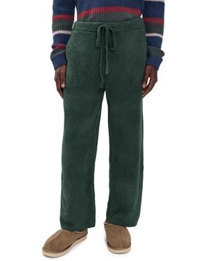 UGG Onwyn Cozy Knit Straight Leg Pants - Green