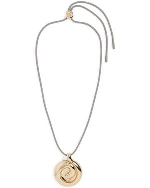 Jenny Bird Nico Mirror Pendant Rope Necklace - Multicolour