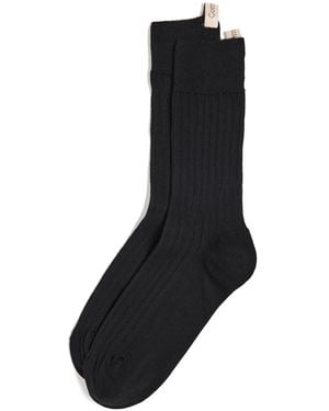 Comme Si The Yves Socks - Black