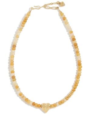 Brinker & Eliza Confetti Necklace - White