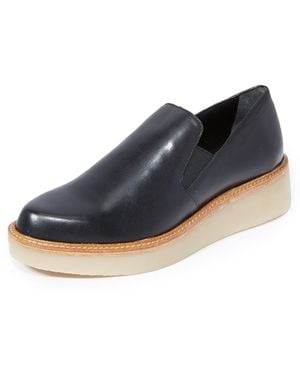 DKNY Kara Platform Loafers - Black