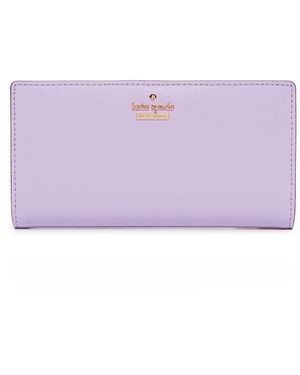 Kate Spade Stacy Snap Wallet - Purple