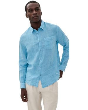 Vilebrequin Caroubis Linen Shirt - Blue