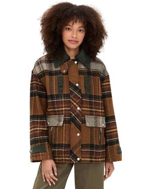 Blank NYC Situationship Jacket - Brown