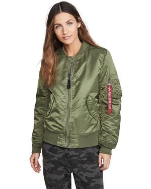 Alpha Industries Ma-1 Reversible Bomber Jacket - Black