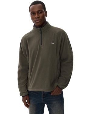 Obey Vetta Polar Fleece Pullover - Black