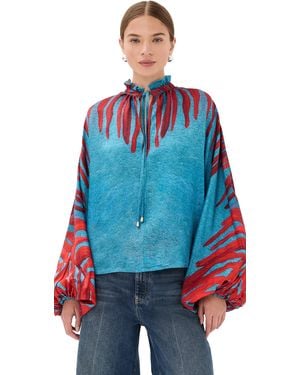 Stella Jean Blouse - Blue