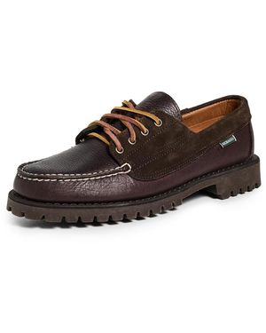 Sebago Askook Lug Suede Lace Up Shoes - Brown