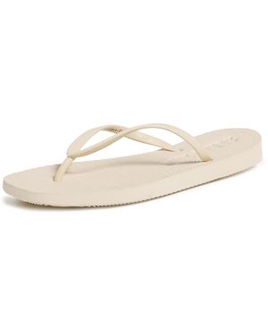 Sleeper Tapered Flip Flops - White