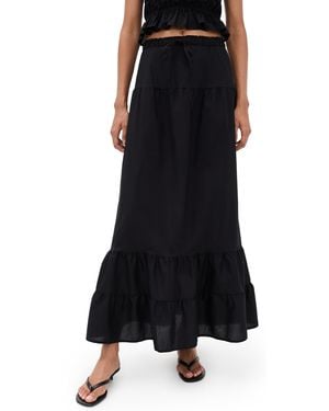 Peixoto Riley Maxi Skirt - Black