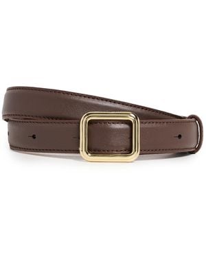 LIE STUDIO The Georgia Wide Belt - Black