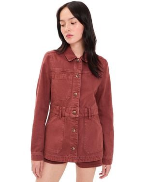 Veronica Beard Anzu Jacket - Red