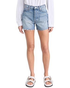 Mother The Skipper Short N Long Fray Leap - Blue